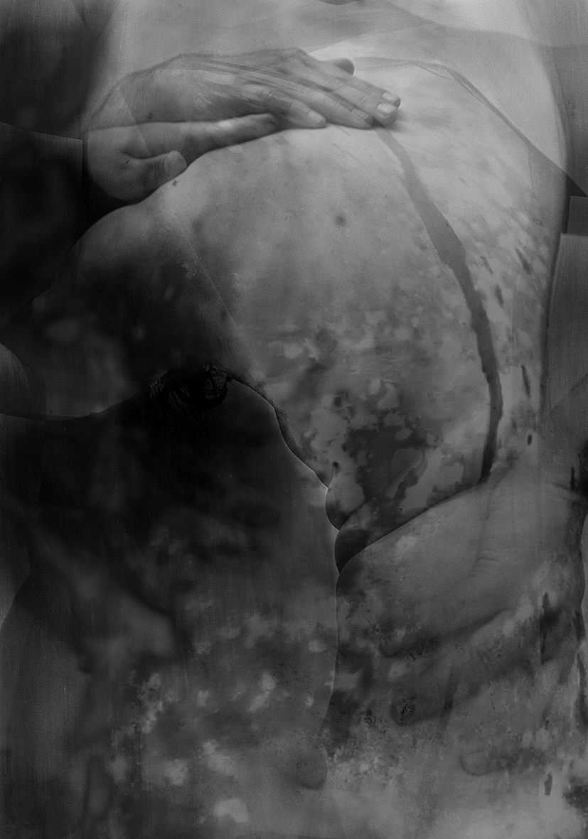 czarno-biała praca z Pracowni Fotografii z Wydziału Scenografii ASP