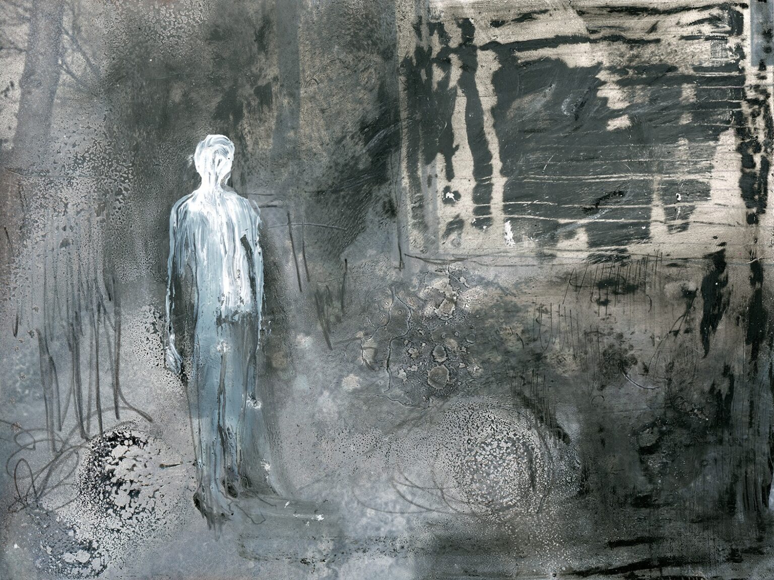 fakturowa praca z Pracowni Fotografii z Wydziału Scenografii ASP