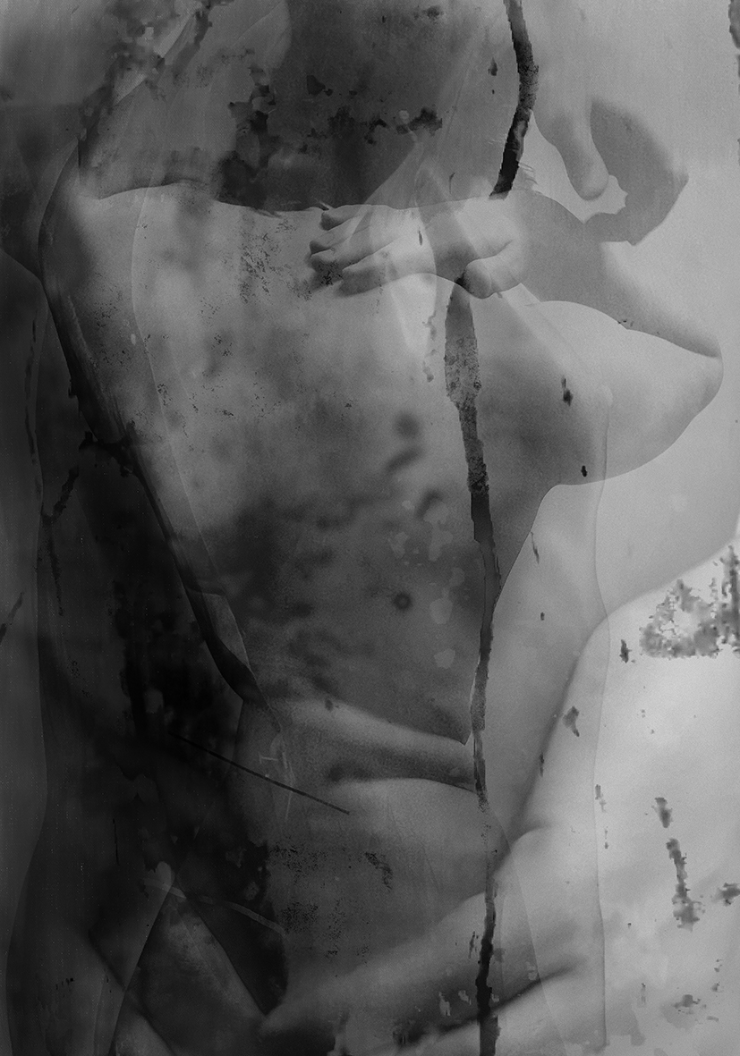 czarno-biała praca z Pracowni Fotografii z Wydziału Scenografii ASP