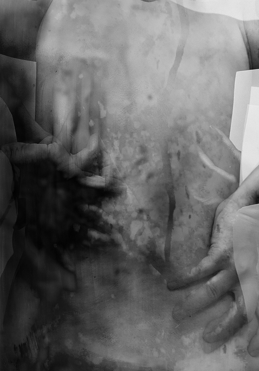 czarno-biała praca z Pracowni Fotografii z Wydziału Scenografii ASP