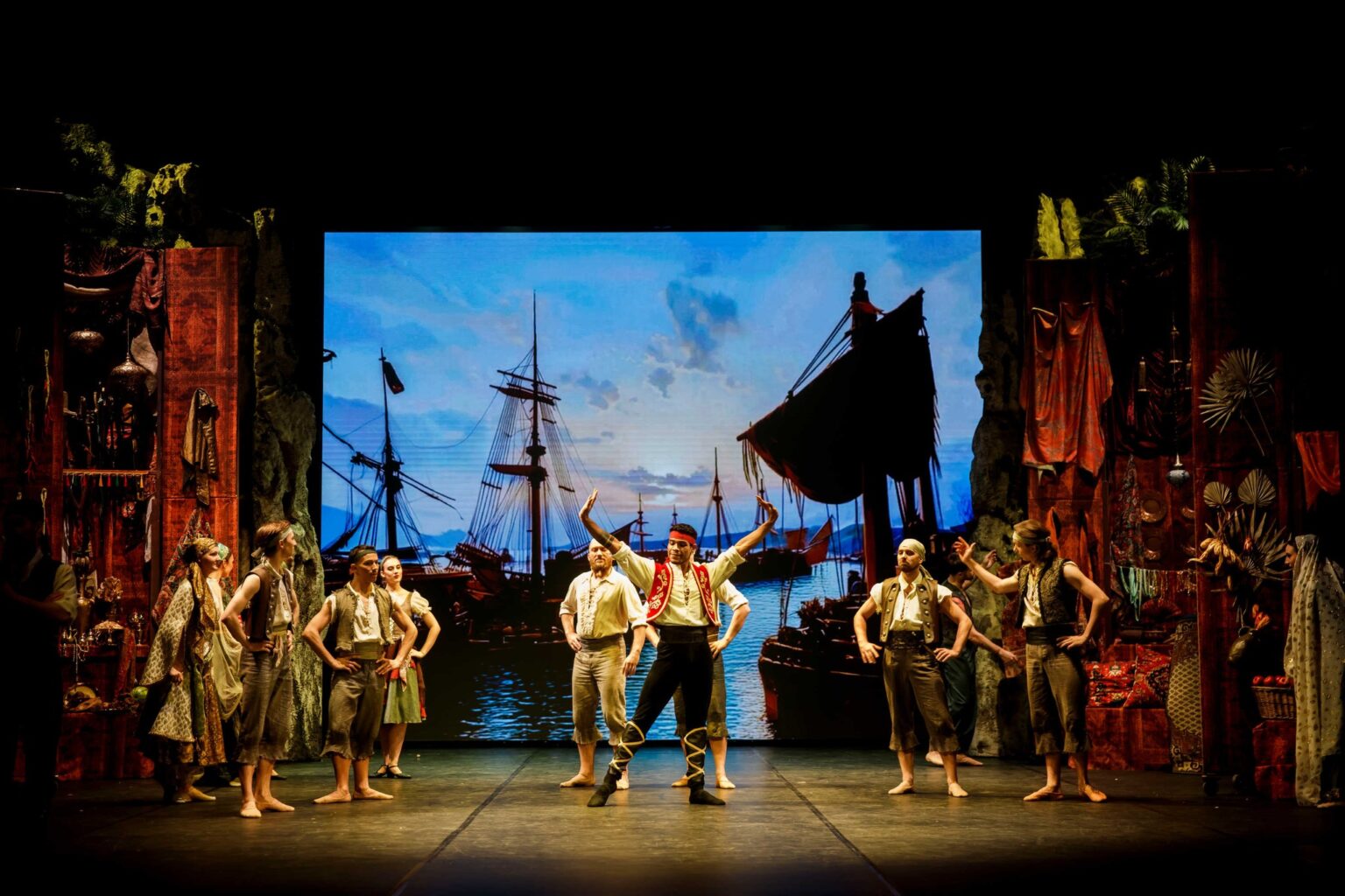 Zdjęcie ze spektaklu Korsarz.