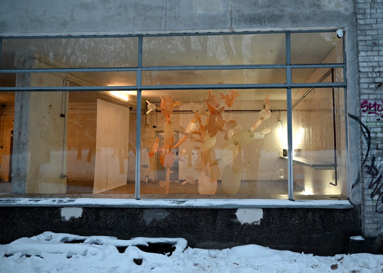 zdjęcie ekspozycji prac rzeźbiarskich